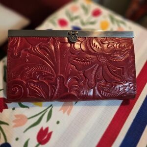 Patricia Nash Cauchy wallet, which is a leather clutch wallet